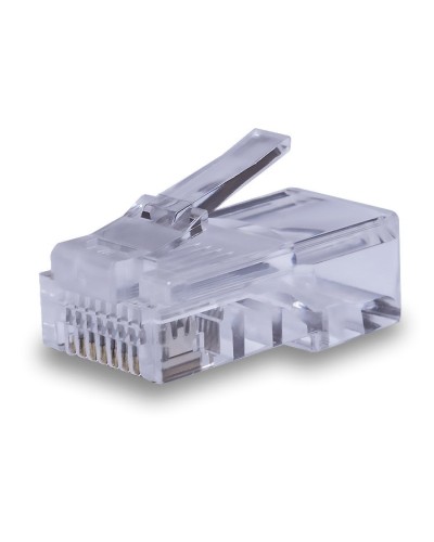 Коннекторы 8P8C UTP Cat.5e 50U (RJ-45) (100шт) (10-0207). Разъем RJ-45. SUPRLAN в Смоленске