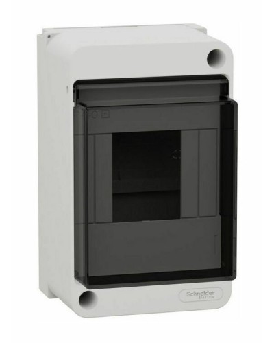City9 Box 4 модуля навесной с прозрачной дверцей (EZ9EAB104). Щиток модульный. Systeme Electric в Смоленске