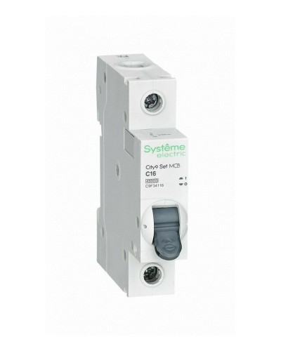 City9 Set 1P 16А 4.5kA С (C9F34116). Автоматический выключатель. Systeme Electric в Смоленске