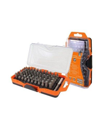 Набор бит №4, 66 бит: SL, PH, PZ, HEX, TORX, SQ,  удлинитель, сталь CR-V «Алмаз» TDM (SQ1019-0104): Набор бит в Смоленске