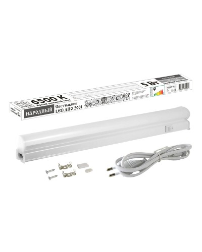 ДПО 2001 5 Вт, 6500К, IP40 (SQ0329-0112). Светильник LED. TDM ЕLECTRIC в Смоленске