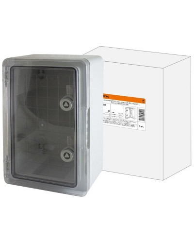 ЩМП-0-8, прозрачная крышка ABS, IP65, 700x500x250. Бокс пластиковый антивандальный. TDM ЕLECTRIC в Смоленске