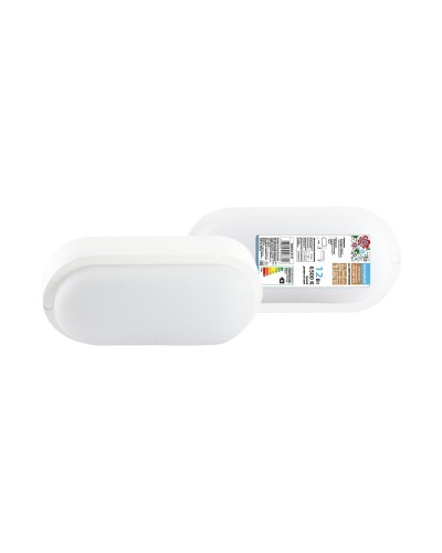 ДПП 3801 12Вт 6500К IP65 белый овал (SQ0366-0131). Светодиодный светильник LED. TDM ЕLECTRIC в Смоленске