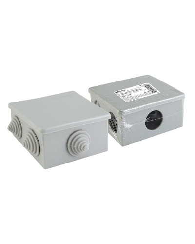 Распаячная коробка ОП 80х80х40мм, крышка, IP44, 6 вх. TDM (SQ1401-1235). Распаячная коробка ОП. TDM ЕLECTRIC в Смоленске