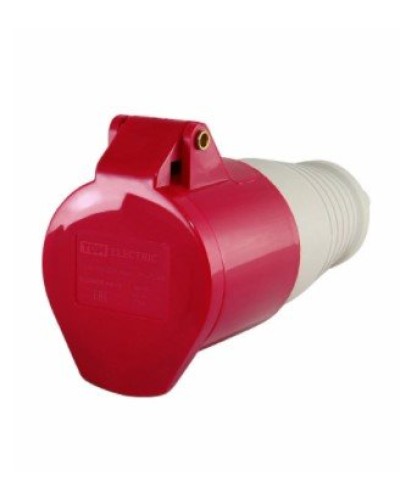 Розетка 224 переносная 3Р+РЕ 32А 380В IP44 (SQ0603-0013). Розетка. TDM ЕLECTRIC в Смоленске