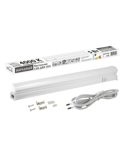 ДПО 2001 5 Вт, 4000К, IP40 (SQ0329-0068). Светильник LED. TDM ЕLECTRIC в Смоленске