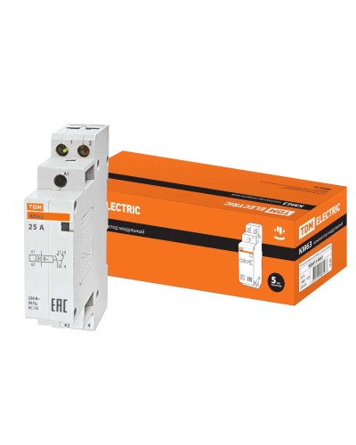 КМ 63/2-25 1НО;1НЗ (SQ0213-0007). Контактор модульный. TDM ЕLECTRIC в Смоленске
