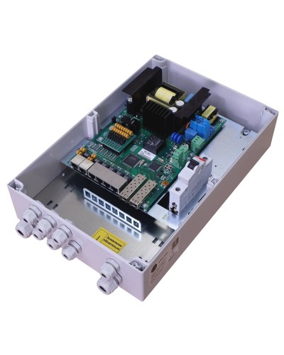 Tfortis PSW-2G6F+. Коммутатор для подключения 6 камер. TFortis в Смоленске