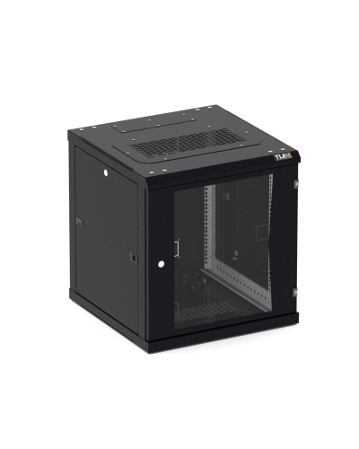 TWC-156045-R-G-BK. Шкаф телекоммуникационный 19 настенный 15U. TLK в Смоленске
