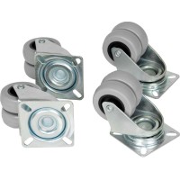 TLK-CB4 (4шт). Ролики TLK поворотные для напольных шкафов. TLK
