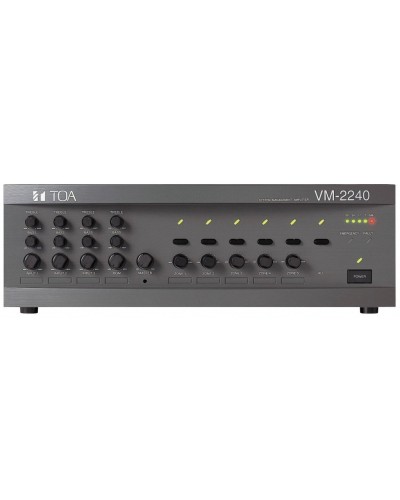 VM-2240 ER (TOA). Усилитель трансляционный зональный, 240 Вт. TOA в Смоленске