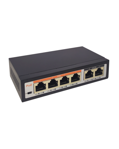 TI-204P, SIP коммутатор. Коммутатор с питанием по PoE. True-IP в Смоленске
