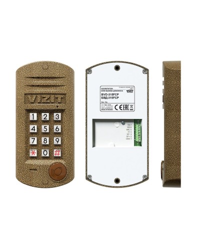 БВД-315FCP. Блок вызова домофона. VIZIT в Смоленске