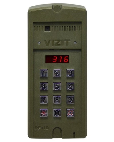 БВД-316F. Вызывная панель аудиодомофона. VIZIT в Смоленске