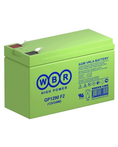 WBR GP1290 F2. Аккумулятор герметичный свинцово-кислотный. WBR в Смоленске