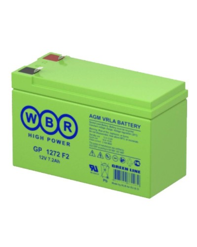 WBR GP1272 F2 (12V28W). Аккумулятор герметичный свинцово-кислотный. WBR в Смоленске