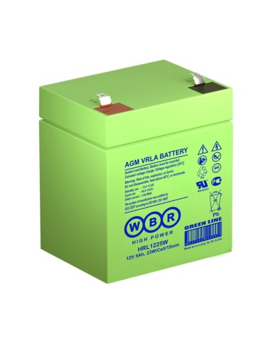 WBR HRL1225W. Аккумулятор герметичный свинцово-кислотный. WBR в Смоленске