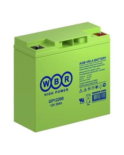 WBR GP12200. Аккумулятор герметичный свинцово-кислотный. WBR в Смоленске
