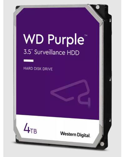 HDD 4000 GB (4 TB) SATA-III Purple (WD43PURZ). Жесткий диск (HDD) для видеонаблюдения. Western Digital в Смоленске