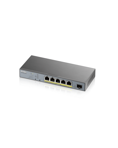 GS1350-6HP-EU0101F. L2 коммутатор PoE+ для IP-видеокамер. ZYXEL в Смоленске