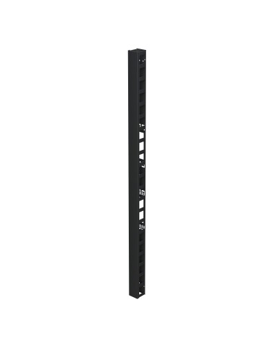 Организатор вертикальный с крышкой 47U, 90мм, для IT-CQE черный (R5VRPC4790B). Организатор вертикальный с крышкой. ДКС в Смоленске