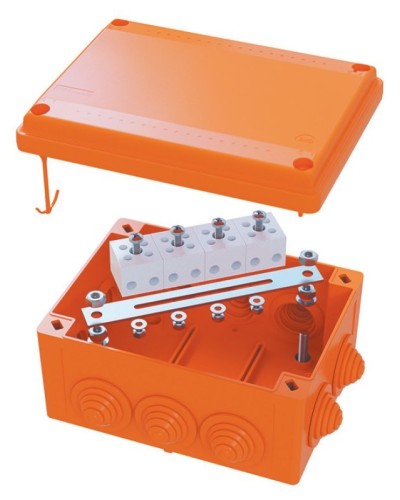 Коробка FS 100х100х50 5P (FSB11510): Коробка ответвительная огнестойкая из термопласта в Смоленске