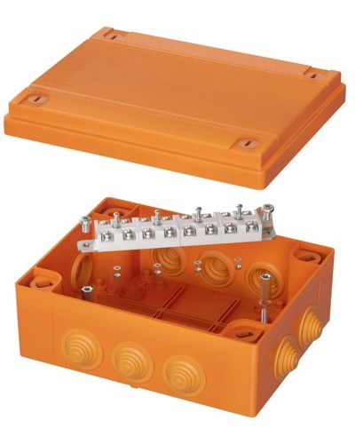 Коробка FS 150х110х70 12P (FSB211204). Коробка ответвительная огнестойкая из термопласта. ДКС в Смоленске