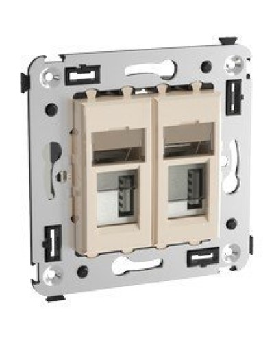 Розетка USB в стену Avanti ванильная дымка (4405543). Розетка USB. ДКС в Смоленске