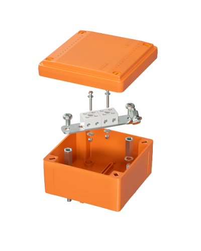 Коробка FS 100х100х50 4P (FSB10404): Коробка ответвительная огнестойкая из термопласта в Смоленске