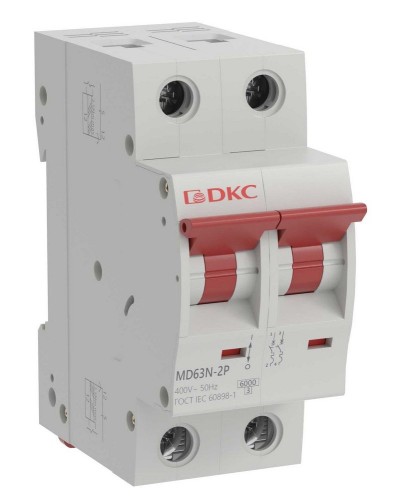 YON max MD63N 2P 16А 6кА C (MD63N-2PC16). Автоматический выключатель. ДКС в Смоленске