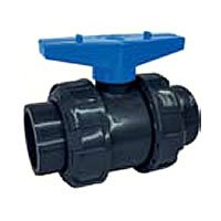 Ecoplast кран шаровый d25 (уплотнение TPV, остальное EPDM) с муфтовым окончанием (49447). Кран шаровый. Экопласт