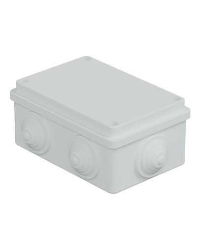 Коробка JBS120 120х80х50, 6 вых., IP55, белая (44008W-1). Коробка монтажная. Экопласт в Смоленске