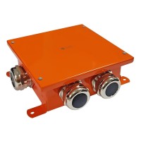Коробка SMB165 металлическая 164х164х65, 3P (1,5-4 мм²) (56109). Коробка, огнестойкая. Экопласт