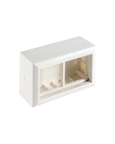 Коробка на 2 модуля для механизмов 45х45мм SM45/4 (72944): Коробка для механизмов в Смоленске