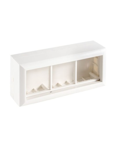 Коробка на 3 модуля для механизмов 45х45мм SM45/6 (72946): Коробка для механизмов в Смоленске