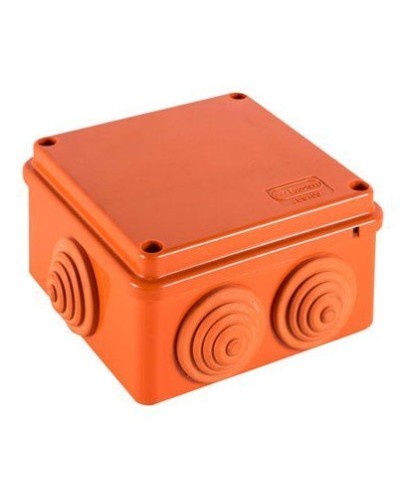 Коробка JBS100 100х100х55, 6 вых., 8P (0,15…4мм²) (43447HF): Коробка монтажная, огнестойкая, без галогена в Смоленске