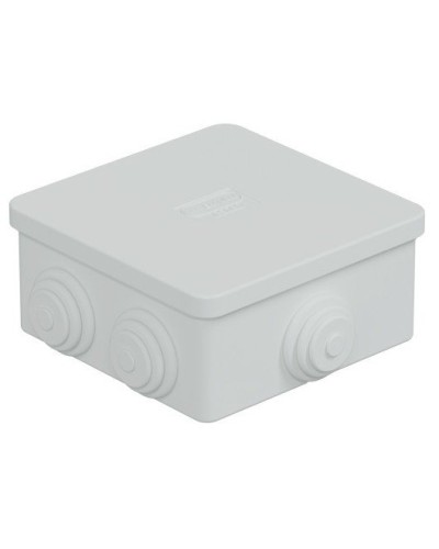 Коробка JBS080 85х85х40, 6 вых, IP44, белая (44006W-1). Коробка монтажная. Экопласт в Смоленске