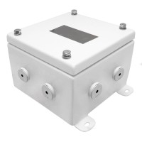 КМ-А-1515 IP66(Р) со смотровым окном. Коробка монтажная распределительная. Гефест