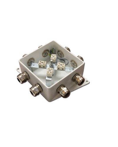 КМ-О (8к)-IP66-120х120, три ввода: Коробка монтажная огнестойкая в Смоленске