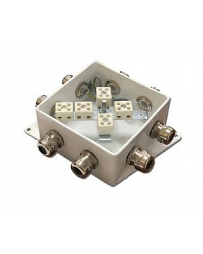 КМ-О (10к*10,0)-IP66-120х120, четыре ввода: Коробка монтажная огнестойкая в Смоленске
