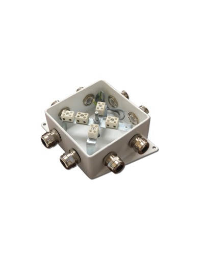 КМ-О (10к)-IP66-120х120, три ввода: Коробка монтажная огнестойкая в Смоленске