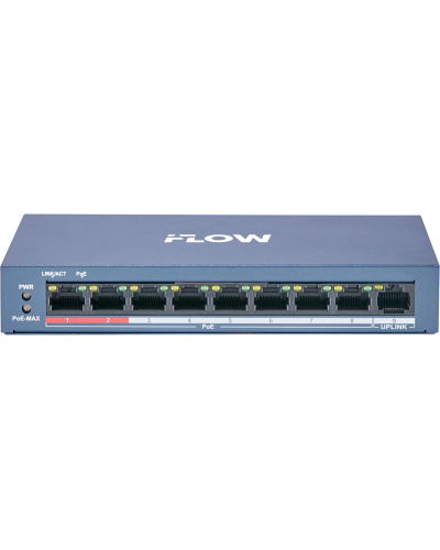 F-SW-EU209POE-V/L. Сетевой PoE коммутатор. i-FLOW в Смоленске