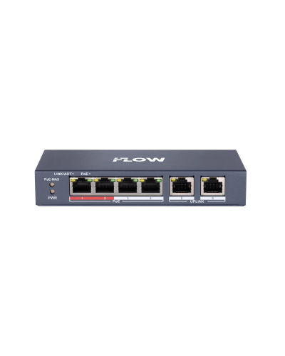 F-SW-EU206POE-V/L. Сетевой PoE коммутатор. i-FLOW в Смоленске