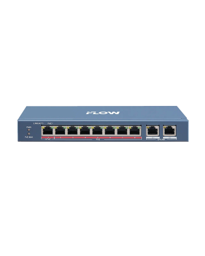 F-SW-EU410HPOE-V. Сетевой PoE коммутатор. i-FLOW в Смоленске
