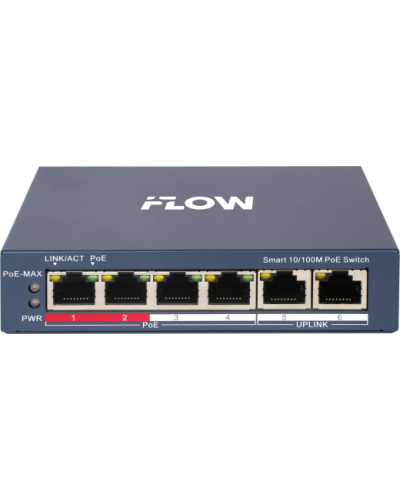 F-SW-EM206POE-VM. Коммутатор с POE. i-FLOW в Смоленске