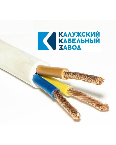 ПВС 3х10,0 белый ГОСТ ККЗ. Провод со скрученными жилами. ККЗ (Калужский Кабельный Завод) в Смоленске