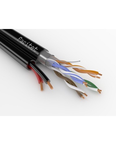 ParLan combi F/UTP4 Cat5e + 2х0,75 PE. Кабель «витая пара» (LAN) для структурированных систем связи. Паритет в Смоленске