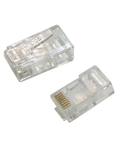 RJ-45 джек (8P8C) (100 шт). Разъем RJ-45. Прочие зарубежные в Смоленске