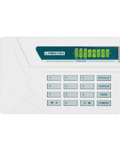 W500RL+ Optima. Объектовый прибор с встроенными GSM, РПП Ладога-РК/Ладога-РК+, и проводными шлейфами. Проксима в Смоленске