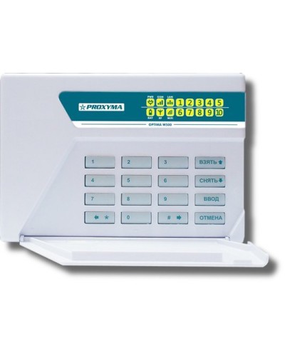 W500BL Optima. Объектовый прибор с встроенными GSM, РПП БРИЗ и Ладога-РК и проводными шлейфами. Проксима в Смоленске